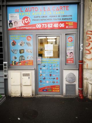 Serrurier De l'auto à la carte / carte grise et reproduction de clé automobile ivry sur seine /pièces détachées automobiles 0